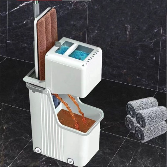 Bộ Lau Nhà Tách Nước Bẩn Công Nghệ Nhật Bản Water Separator Mop Kit