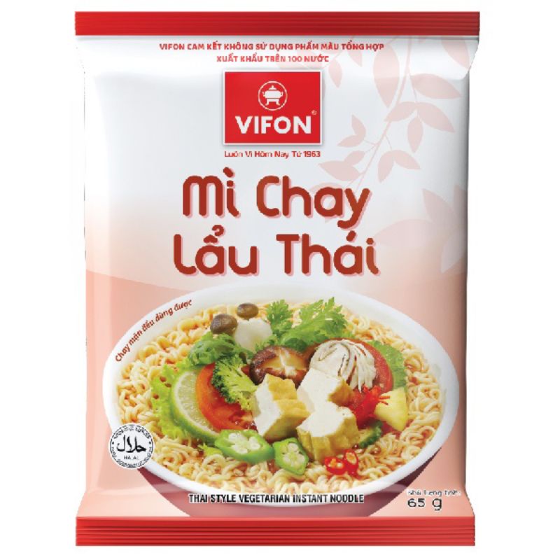 MỲ CHAY LẨU THÁI THÙNG 30 GÓI VIFON.