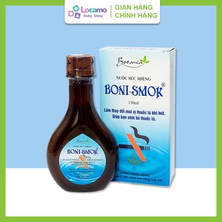 Boni Smok Nước súc miệng cai thuốc lá Giúp bỏ thuốc lá Khử mùi hôi miệng Chống sâu răng