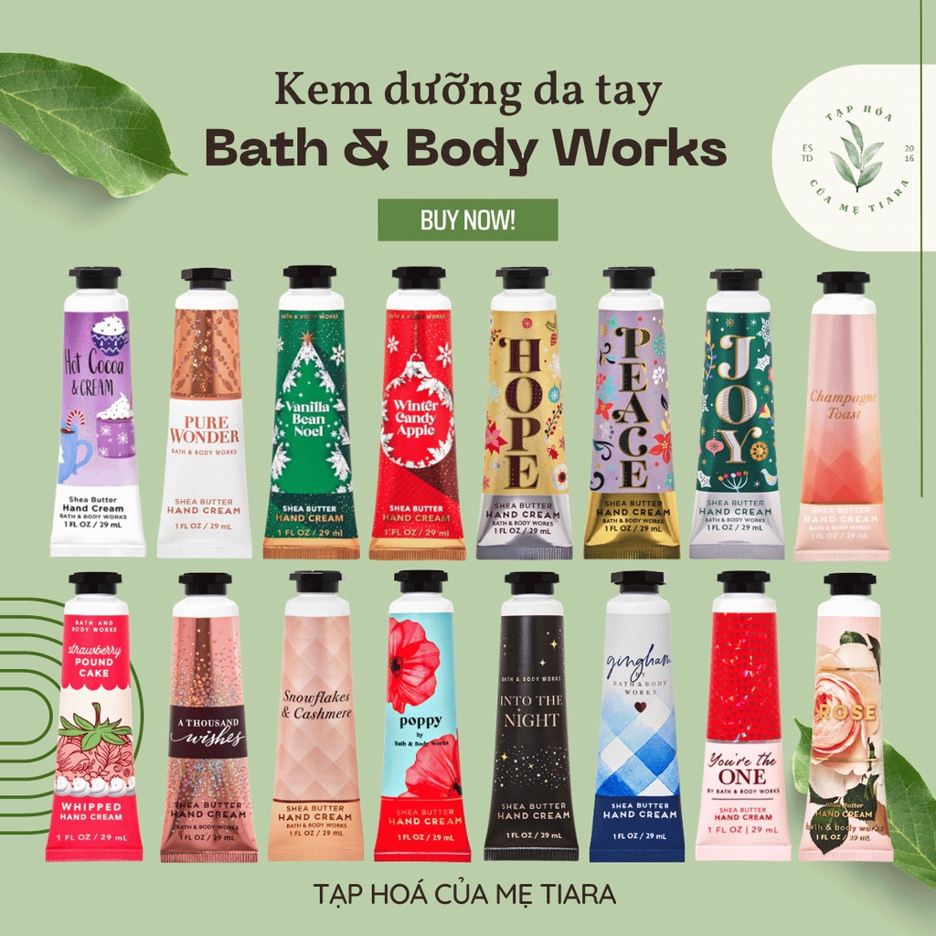 Kem dưỡng da tay Bath and Body Works 29ml