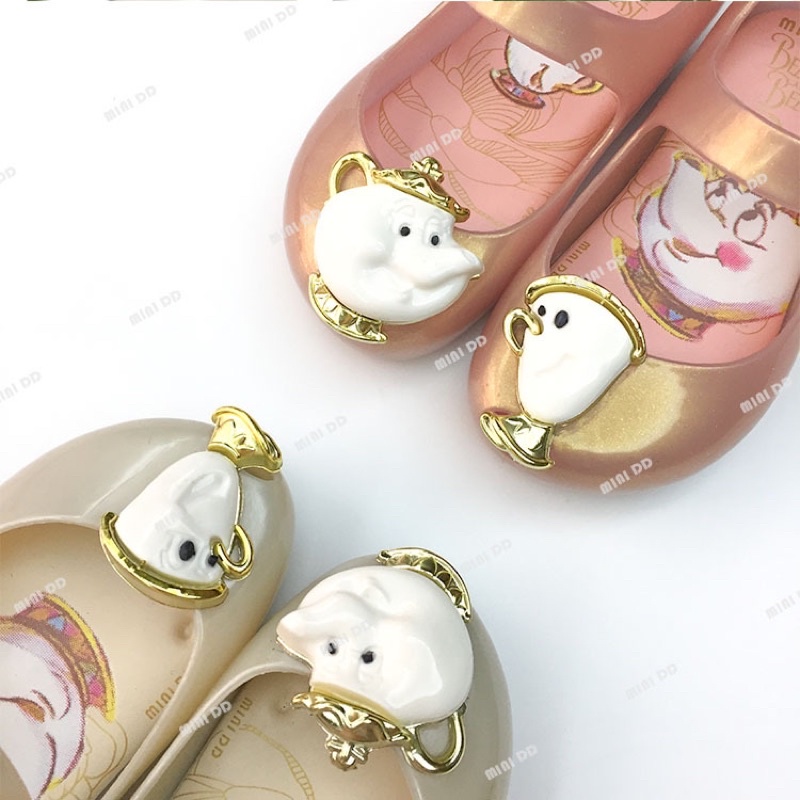Giày cốc chén nhựa thơm chuẩn hãng MINI DD siêu xinh cho bé gái