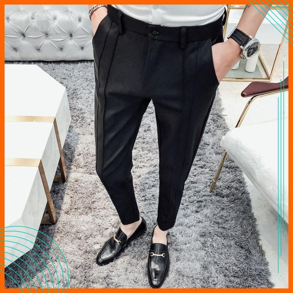 Quần tây nam công sở chất vải tuyết mưa cao cấp không nhăn