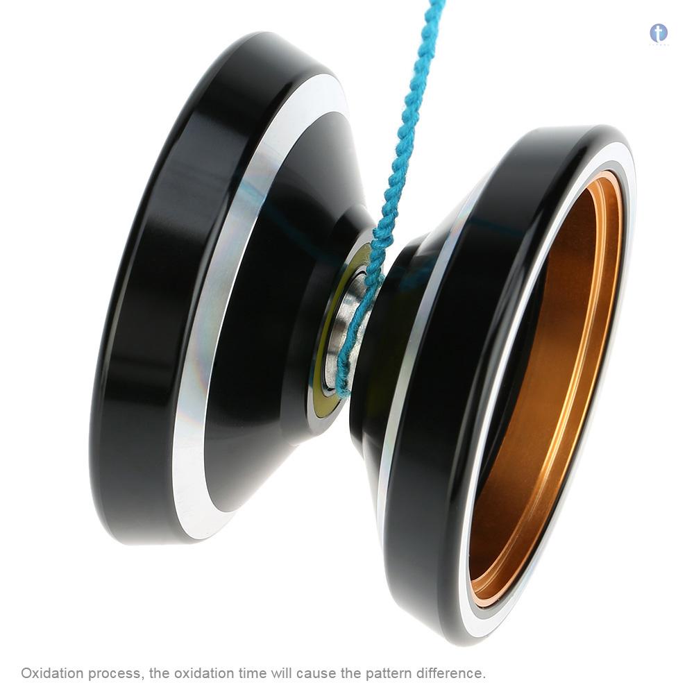 Vòng Bi Yoyo M001 Bằng Hợp Kim Nhôm Màu Đen Kèm Dây Cho Bé