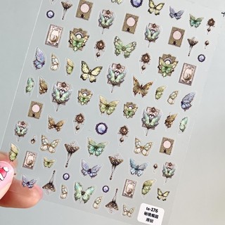 Sticker lụa 5d mẫu mới trang trí nail ta176