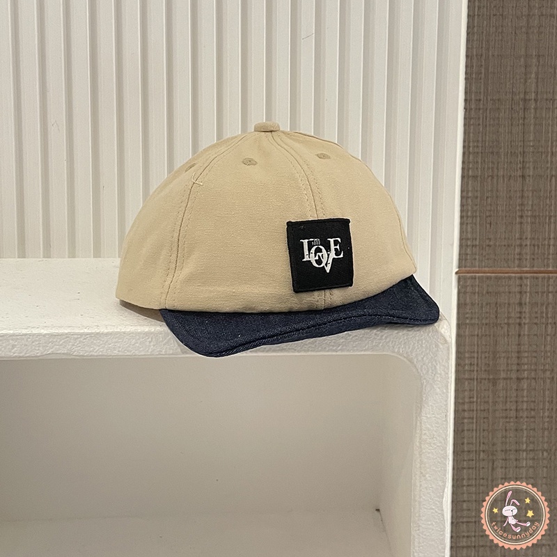 Mũ Lưỡi Trai Thêu Chữ Phong Cách Hàn Quốc Năng Động Cho Bé Trai