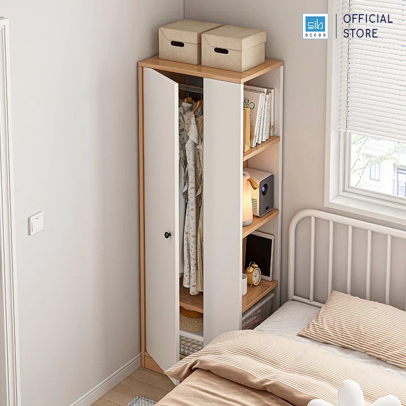 Tủ Quần Áo Phối Ngăn Để Đồ Đa Năng, Nhỏ Gọn Thương Hiệu SIB Decor
