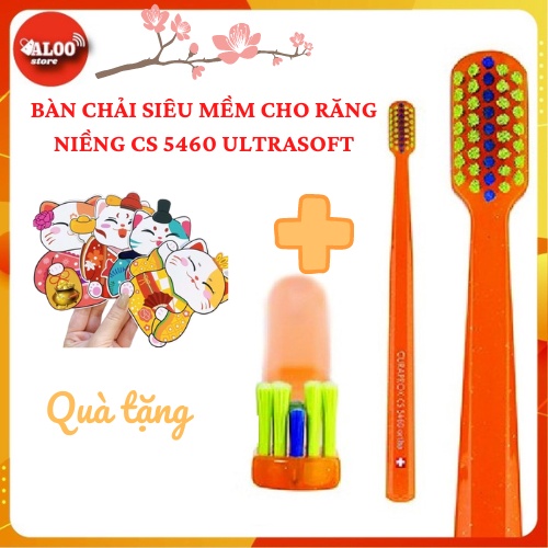 Bàn Chải Răng Niềng Có Rãnh Giữa- Curaprox CS 5460 Ortho Ultra Soft