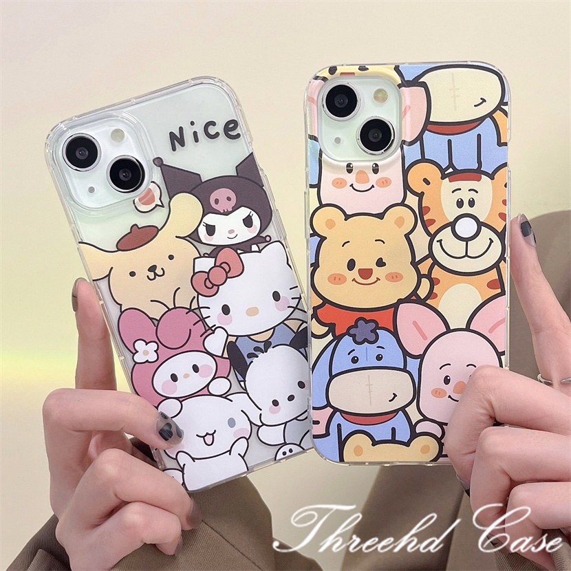 Ốp Điện Thoại Mềm Chống Sốc In Hình Sở Thú Hoạt Hình Cho iPhone 14 13 12 11 Pro Max SE2020 X XR Xs Max 7 8 6 6s Plus
