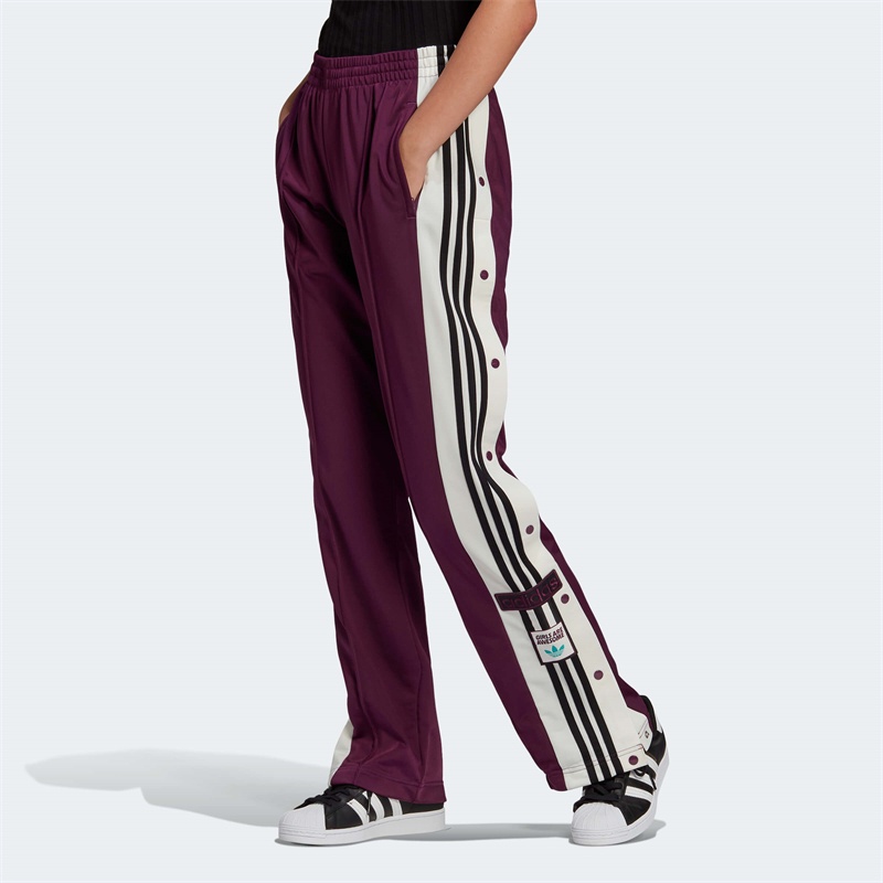 Quần ống rộng Họa Tiết Kẻ Sọc Thời Trang Adidas 100%