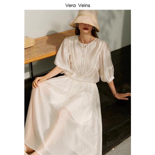 Set váy tơ Hàn Quốc size S/M new