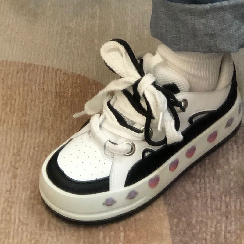 Giày Thể Thao Đế Dày Thời Trang Hàn Quốc Cho Nữ