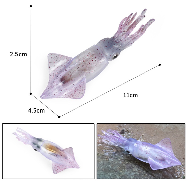 Mô Hình Con Mực Bạch Tuộc Dùng Trang Trí Độc Đáo