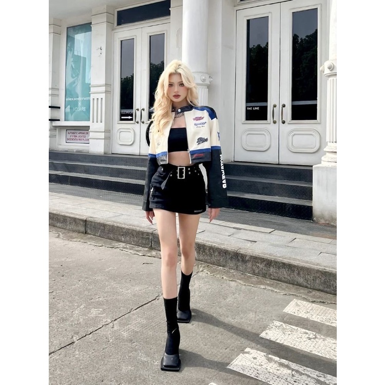 Tất Bắp Chân Trơn Trắng Đen, Vớ Lolita Cosplay Học Sinh Nhật Bản Nhiều Độ Dài - Peaches peaches - TAT116