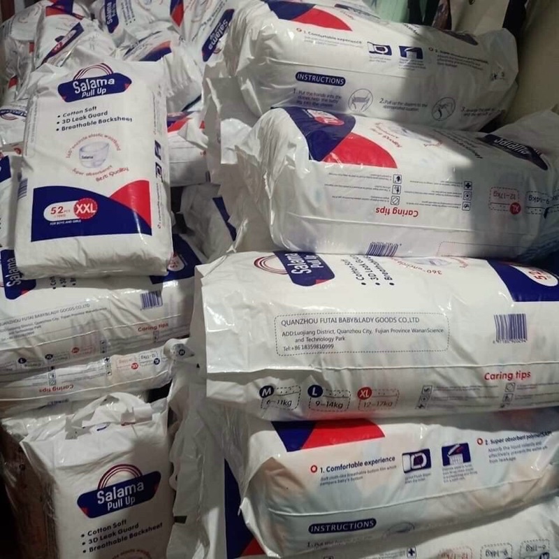[freeship] bịch 52 bỉm quần Salama size M L XL XXL