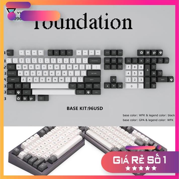 Bộ nút bàn phím SA Maxkey Foundation 129 nút
