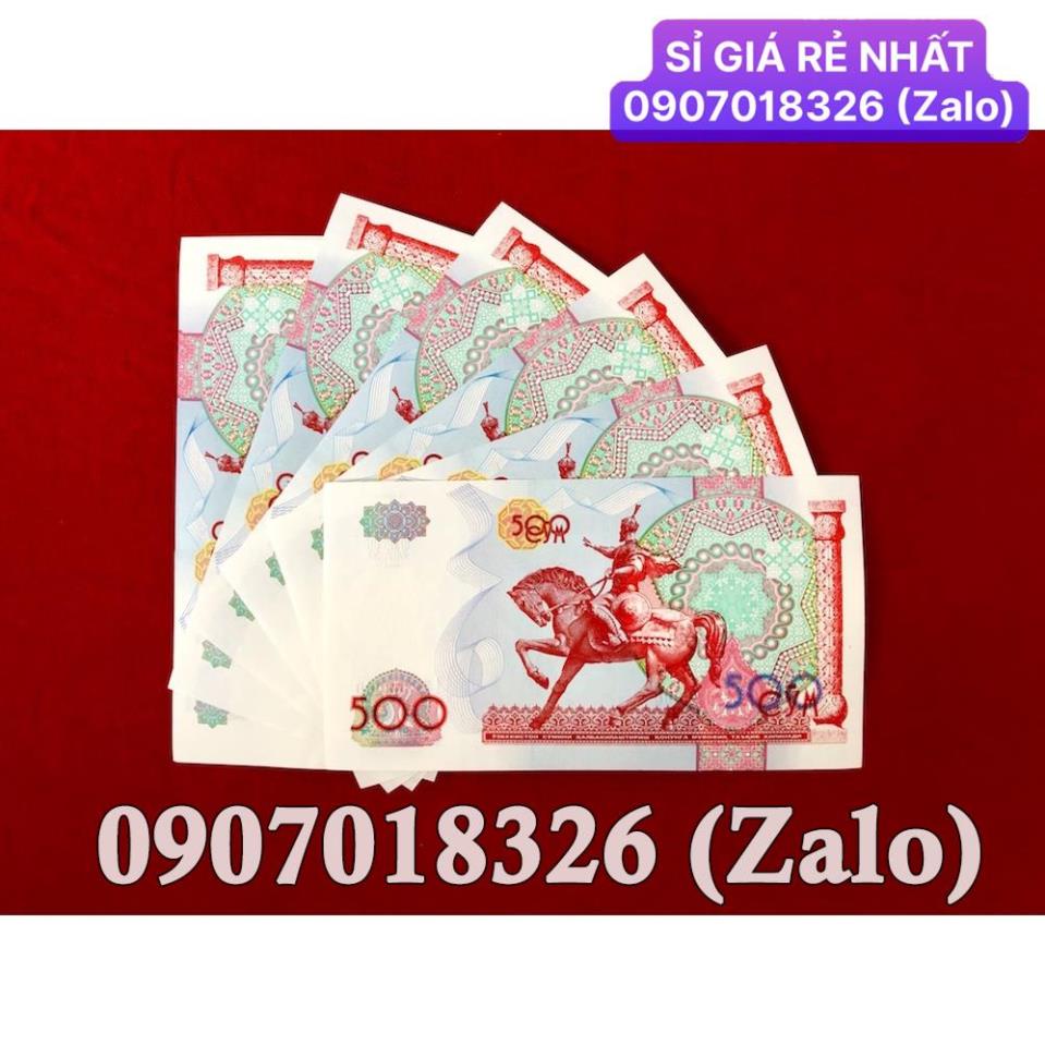 [HÓT] Sỉ Combo 10 Tờ Tiền Sưu Tầm Con Ngựa Mã Đáo Thành Công Uzbekistan, Phong Thuỷ May Mắn , Giá Sỉ
