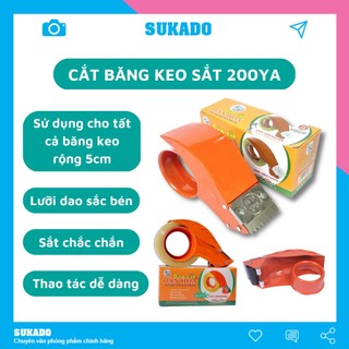 Cắt băng keo sắt 5cm 200yard dùng cho cắt băng keo cuộn lớn
