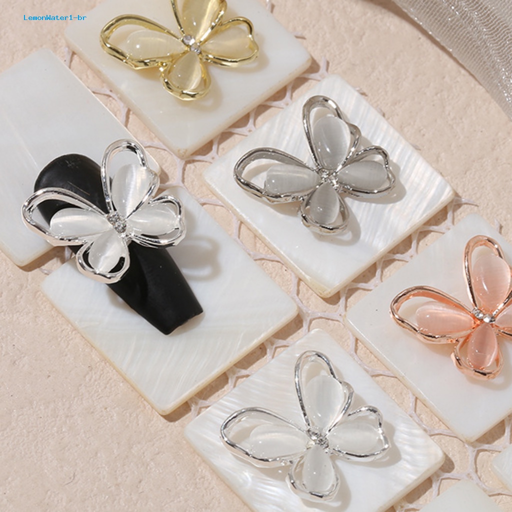 Set 20 Phụ Kiện Trang Trí Móng Tay Bằng Hợp Kim Bền Bỉ DIY