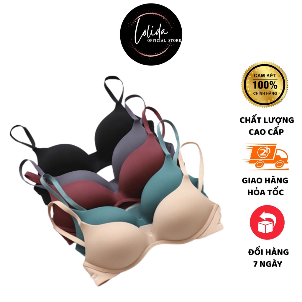 Áo Ngực Nữ Lolida Cao Cấp Thiết Kế Đúc Su Mềm Mại Thoáng Mát Mã AL05