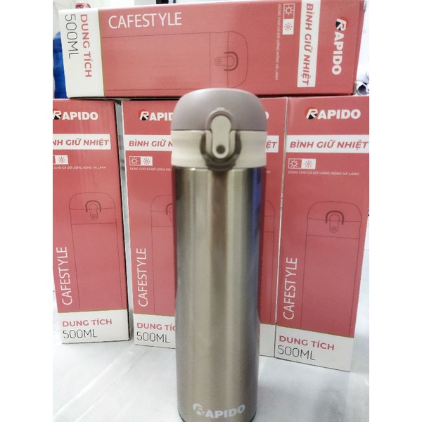 Bình giữ nhiệt Rapido RTC-500 nóng lạnh 500ml