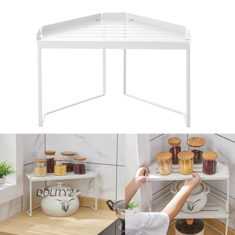 [Dolity2] Kệ Đựng Đồ Hình Tam Giác Xếp Chồng Được Cho Phòng Tắm