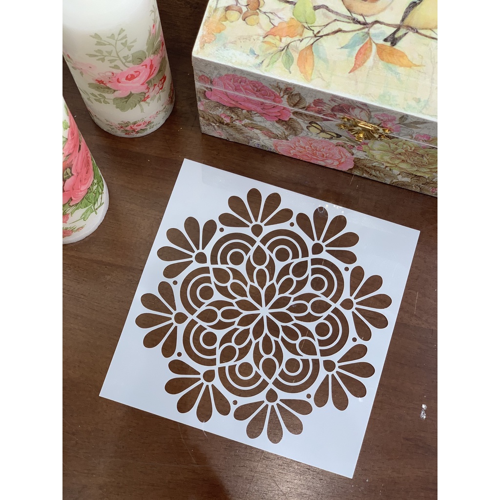 Khuôn in hình vẽ hoạ tiết vintage