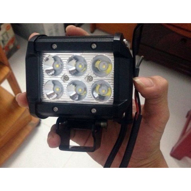 Đèn Led Trợ Sáng U6 18W Sáng Trắng