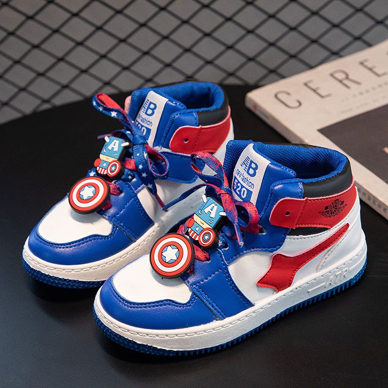 Giày Thể Thao Trượt Patin Đế Mềm Thời Trang Thu Đông 2022 Cho Bé Trai