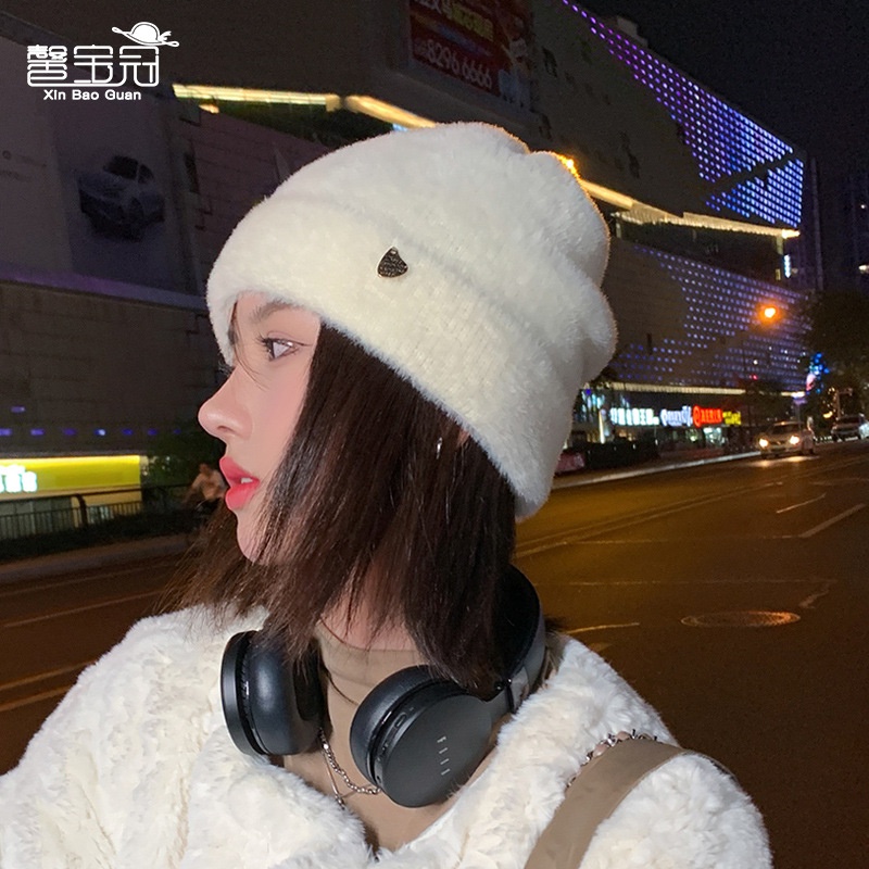 Mũ Len Dệt Kim Thời Trang Mùa Đông Dành Cho Nữ