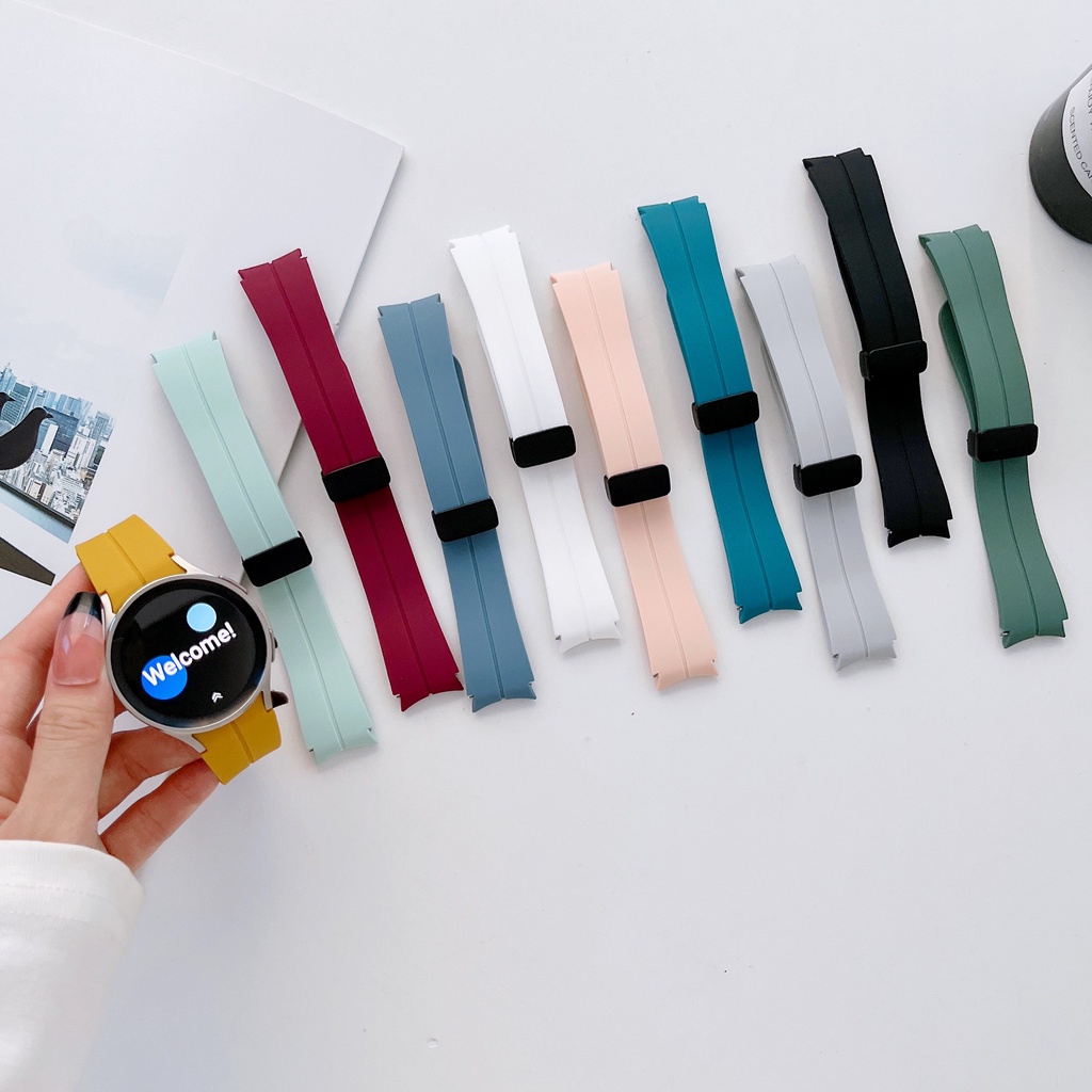 DÂY SAMSUNG WATCH 5 WATCH 5 PRO SANG XỊN MỊN PHÙ HỢP CÁC DÒNG WATCH 4 VÀ 5 45mm 40mm 44mm Classic 42mm 46mm