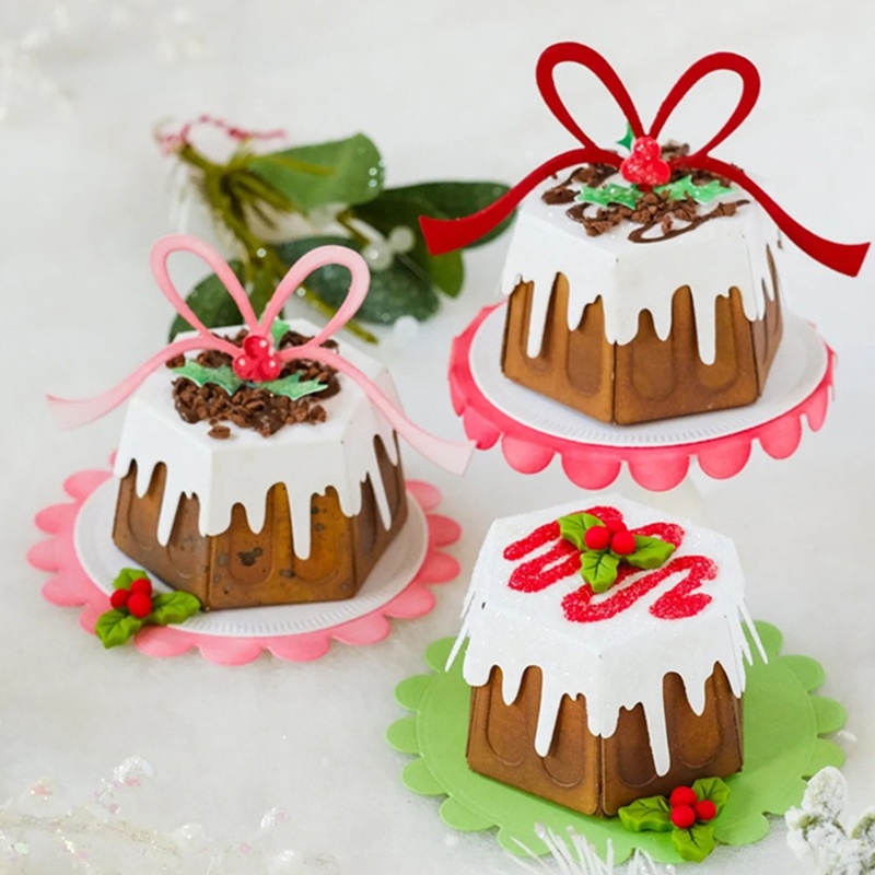 Khuôn Cắt Giấy Kim Loại Hình Hộp Bánh Xinh Xắn