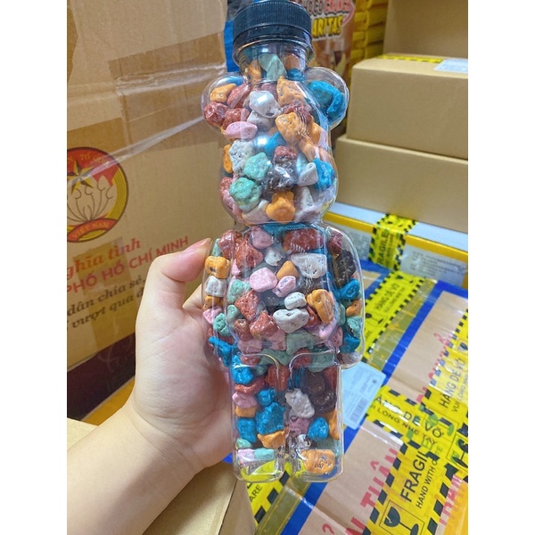 Kẹo Chai Gấu BearBrick Các Loại Chai 500ml