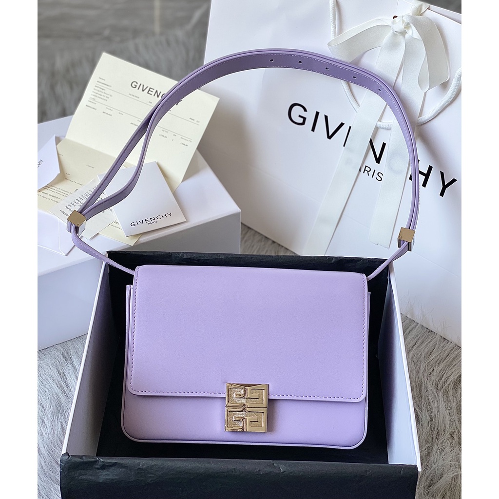 Túi xách Givenchy đeo chéo da trơn tag bạc size 21x15cm | Shopee Việt Nam
