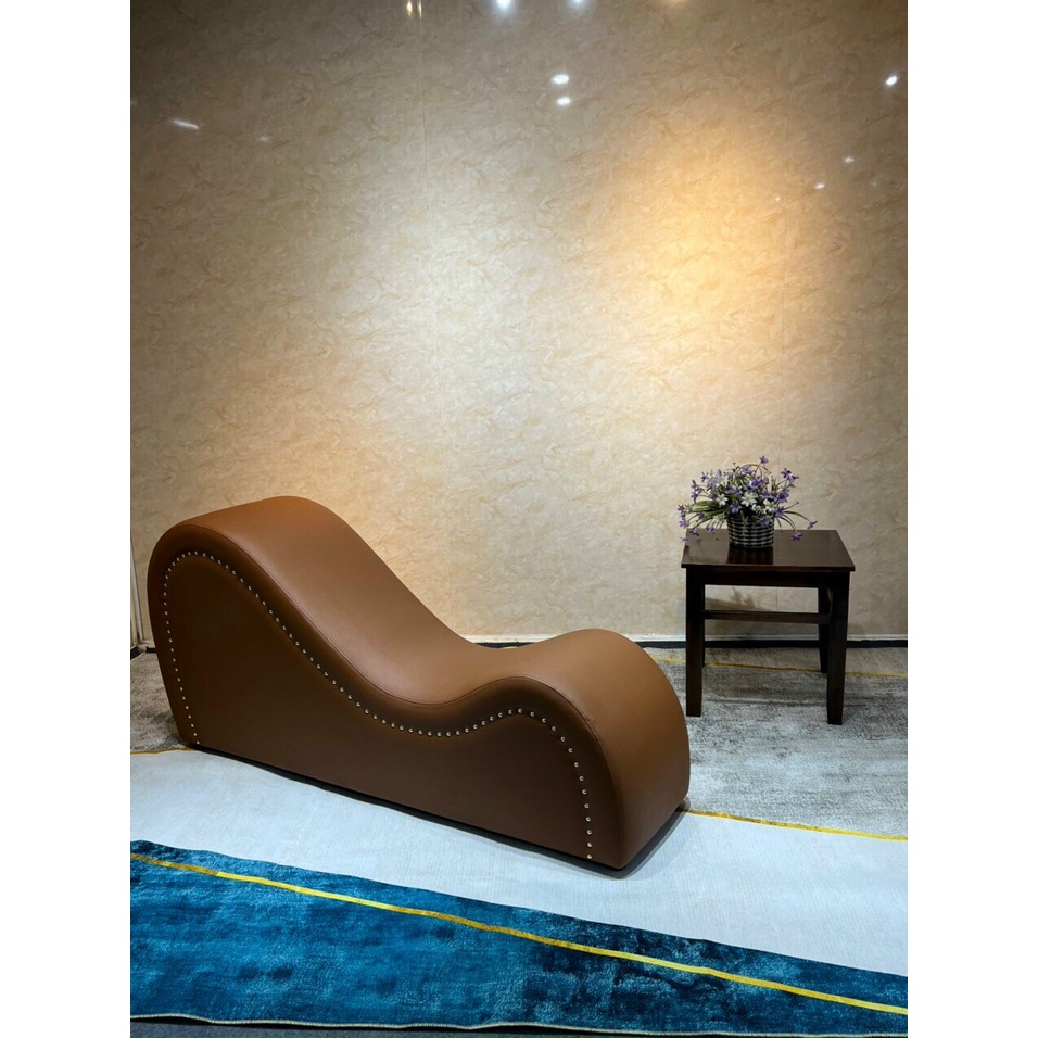 GHẾ SOFA TÌNH YÊU-MẶT NỆM DA - Nội Thất Faha