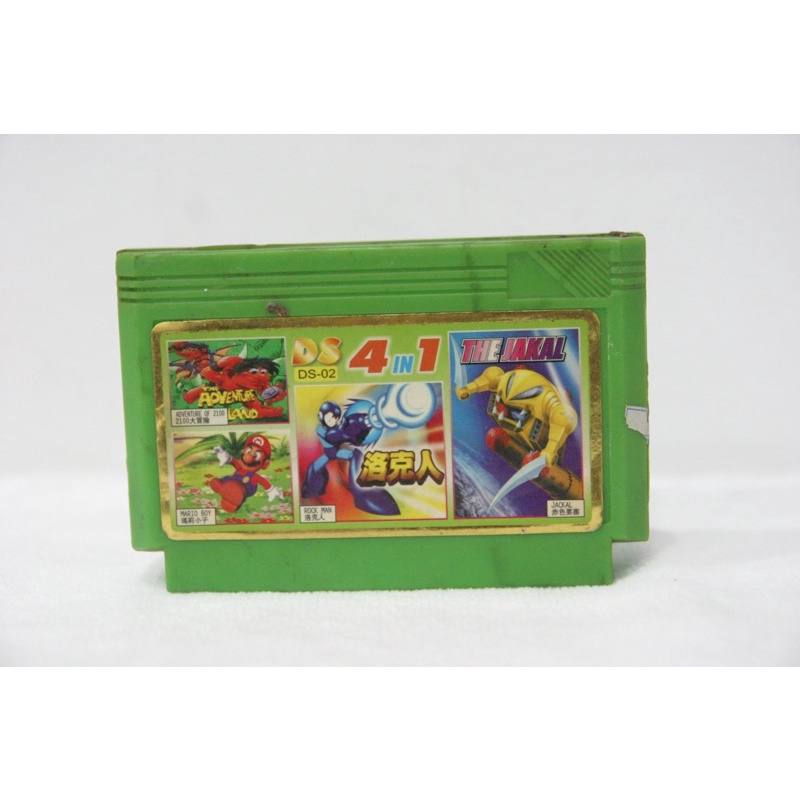 Băng game 4 nút rockman, mario boy, jackal, island