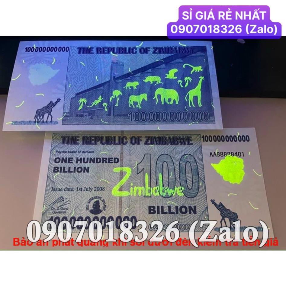 [HÓT] Tờ Tiền 100 Tỷ Zimbabwe Kỉ Niệm Để Sưu Tầm, Làm Quà Tặng , Giá Sỉ
