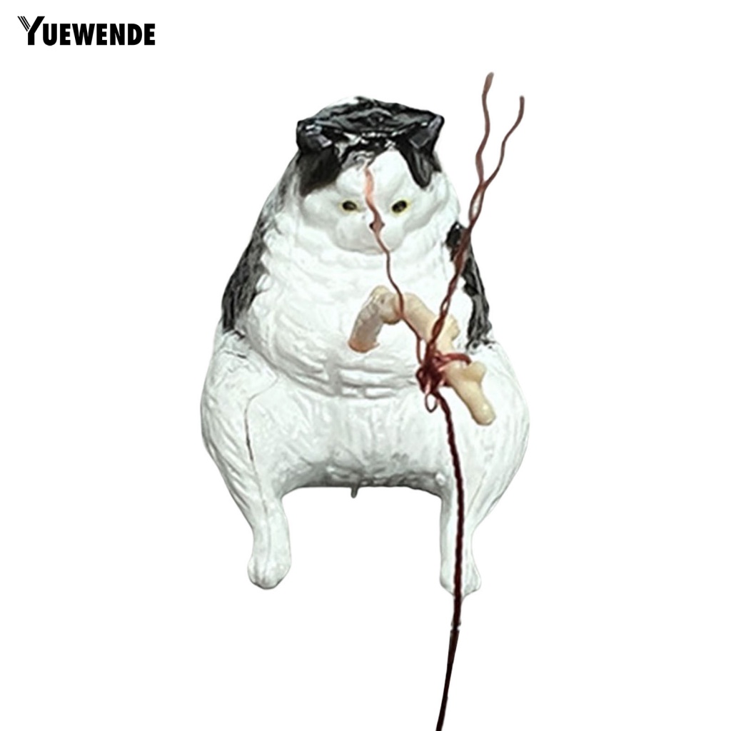 [Yue.z] Resin Trang Trí Hồ Cá / Cảnh Quan Cá / Mèo