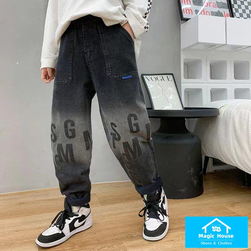 M & H ~  Quần Jean Thời Trang Mới 2022 Dành Cho Bé Trai