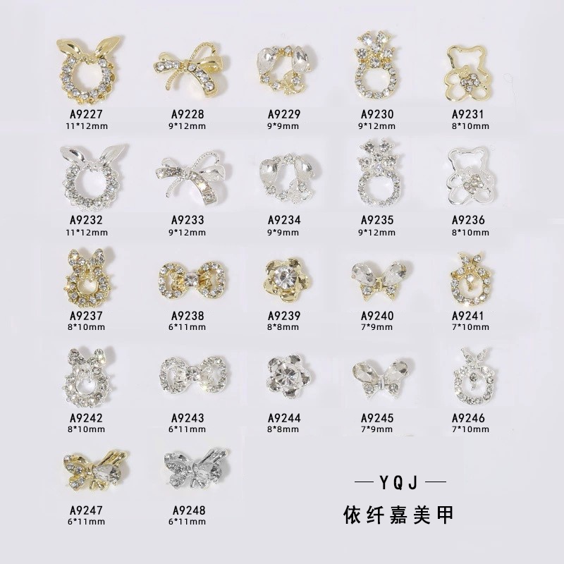 Charm nail đẹp mẫu mới