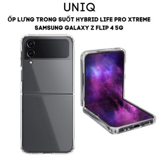 Ốp Lưng Trong Suốt UNIQ Hybrid LifePro Xtreme Dành Cho Samsung Galaxy Z Flip 4 5G