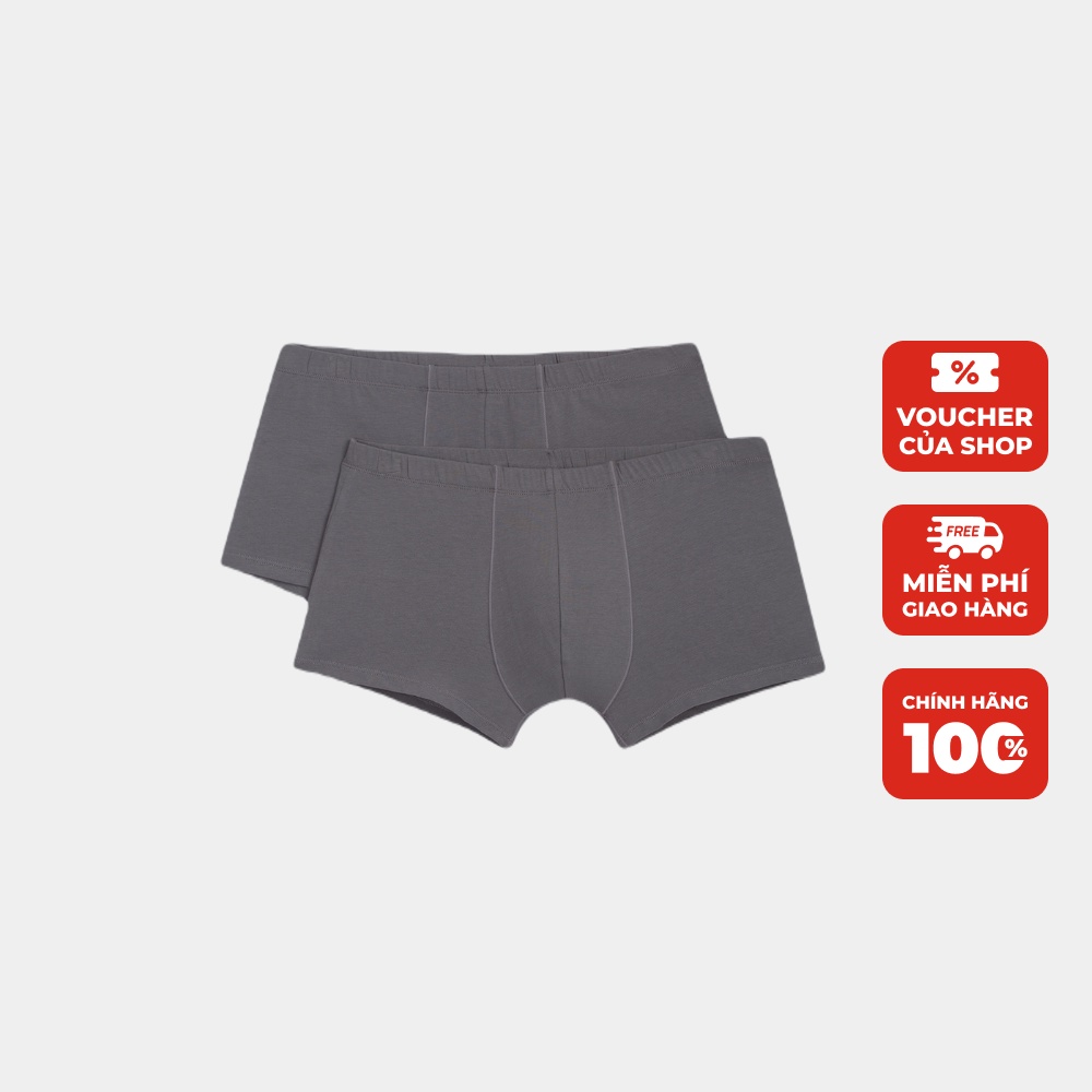 Pack 2 quần sịp đùi, tam giác nam CANIFA chất liệu cotton 8US22A008