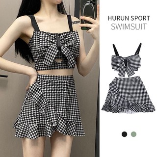 Bikini 2 Mảnh Đẹp - Đồ Bơi Nữ Kẻ Caro Đi Biển (B64)
