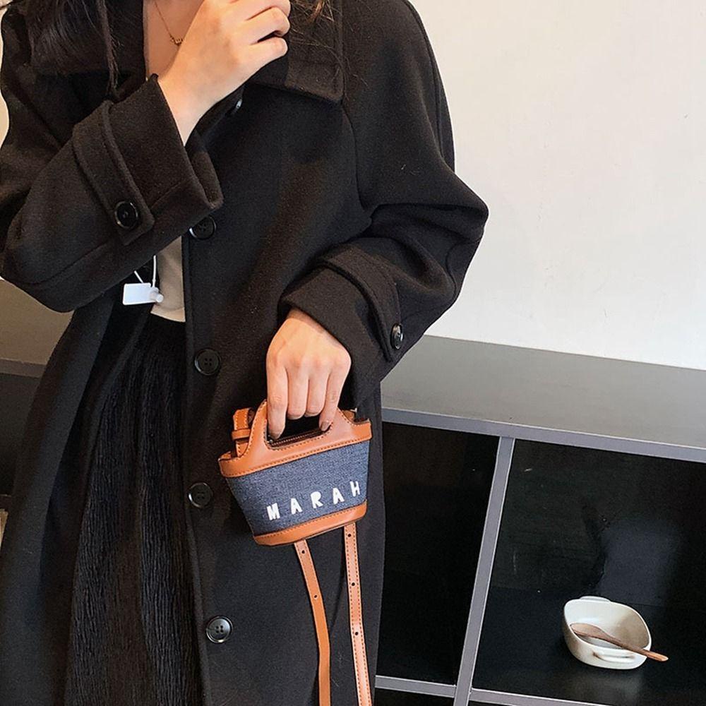 LILYES Túi Đeo Chéo Da Giả Mini Thời Trang Cho Nữ