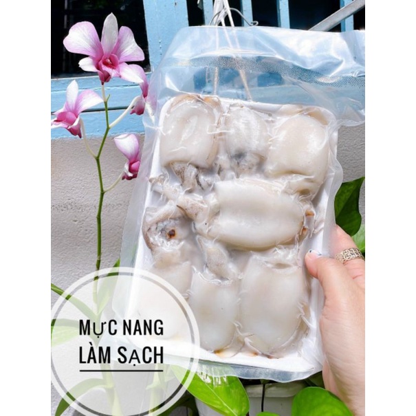 MỰC NANG BABY. khay 500g (giao hỏa tốc)