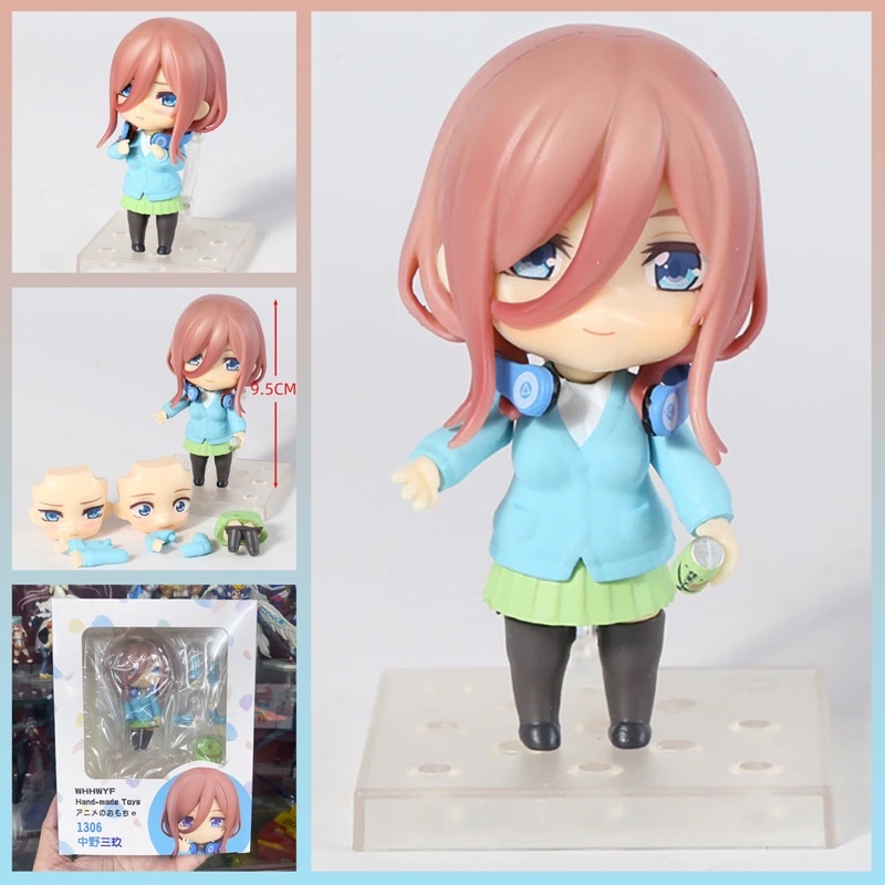 Mô hình tượng figure Miku Nakano / nendoroid Nakano miku 1306