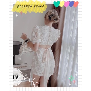 BIGSIZE Đầm trắng bigsize