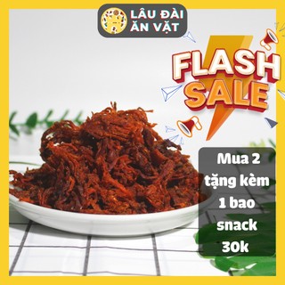 Khô heo cháy tỏi 200g | lâu đài ăn vặt