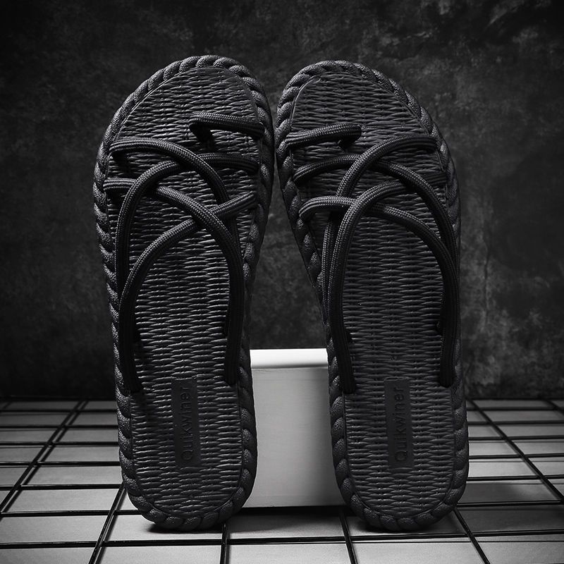 Lật Dép Xỏ Ngón Đế Mềm Chống Trượt Chống Mài Mòn Thời Trang Đi Biển Cho Nam