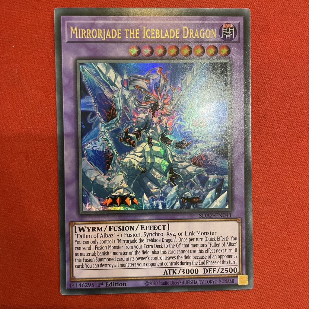 Mirrorjade the Iceblade Dragon