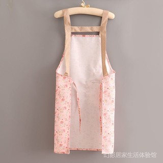 Tạp Dề Bằng Cotton Và Vải Canvas Mỏng Thoáng Khí Thời Trang Hàn Quốc Dễ Thương Dành Cho Nữ 4YVU